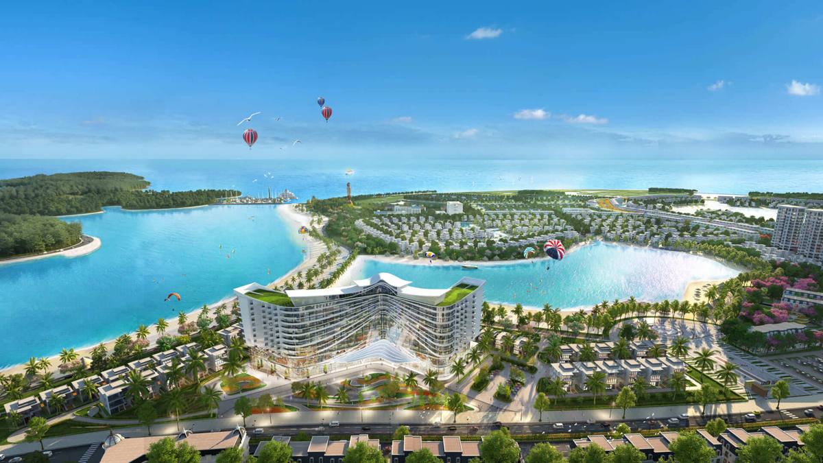 Phối cảnh khu nghỉ dưỡng Đồi Rồng, Đồ Sơn